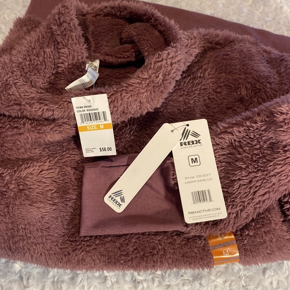 RBX Sherpa fleece NWT size M check this color!! - Picture 3 of 8